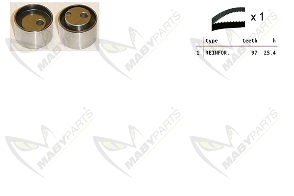 Kit de courroie crantée MABYPARTS OBK010507