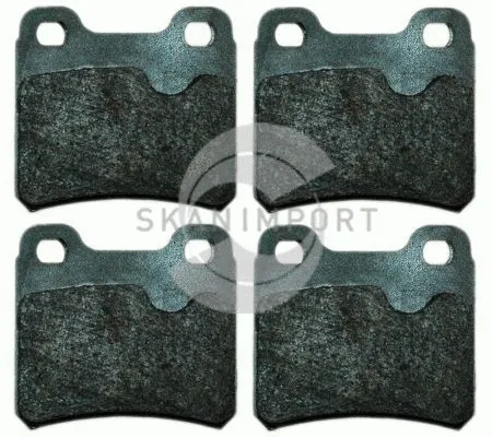 Kit de plaquettes de frein, frein à disque SKANIMPORT BH 7072