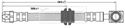 Flexible de frein BORG & BECK BBH6724
