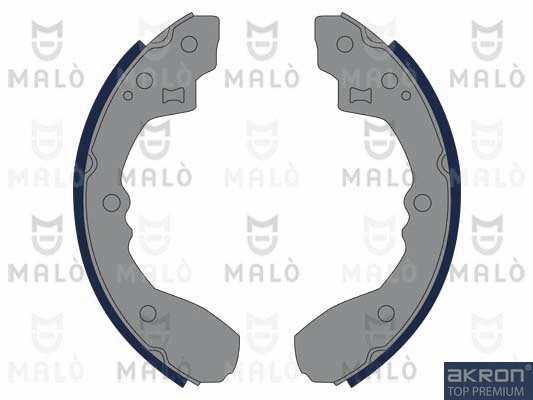 Jeu de mâchoires de frein AKRON-MALÒ 1390205