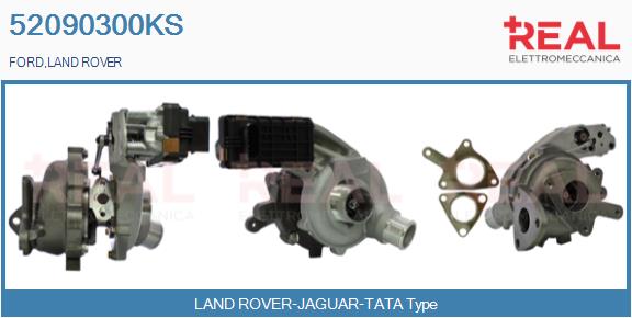 Turbocompresseur, suralimentation REAL 52090300KS