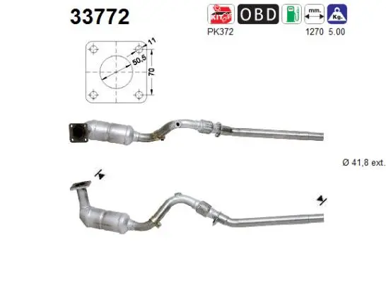 Catalyseur AS 33772