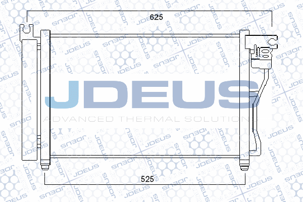 Condenseur, climatisation JDEUS 754M33