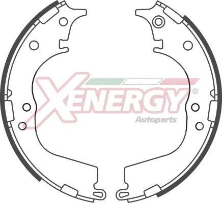 Jeu de mâchoires de frein AP XENERGY X50726