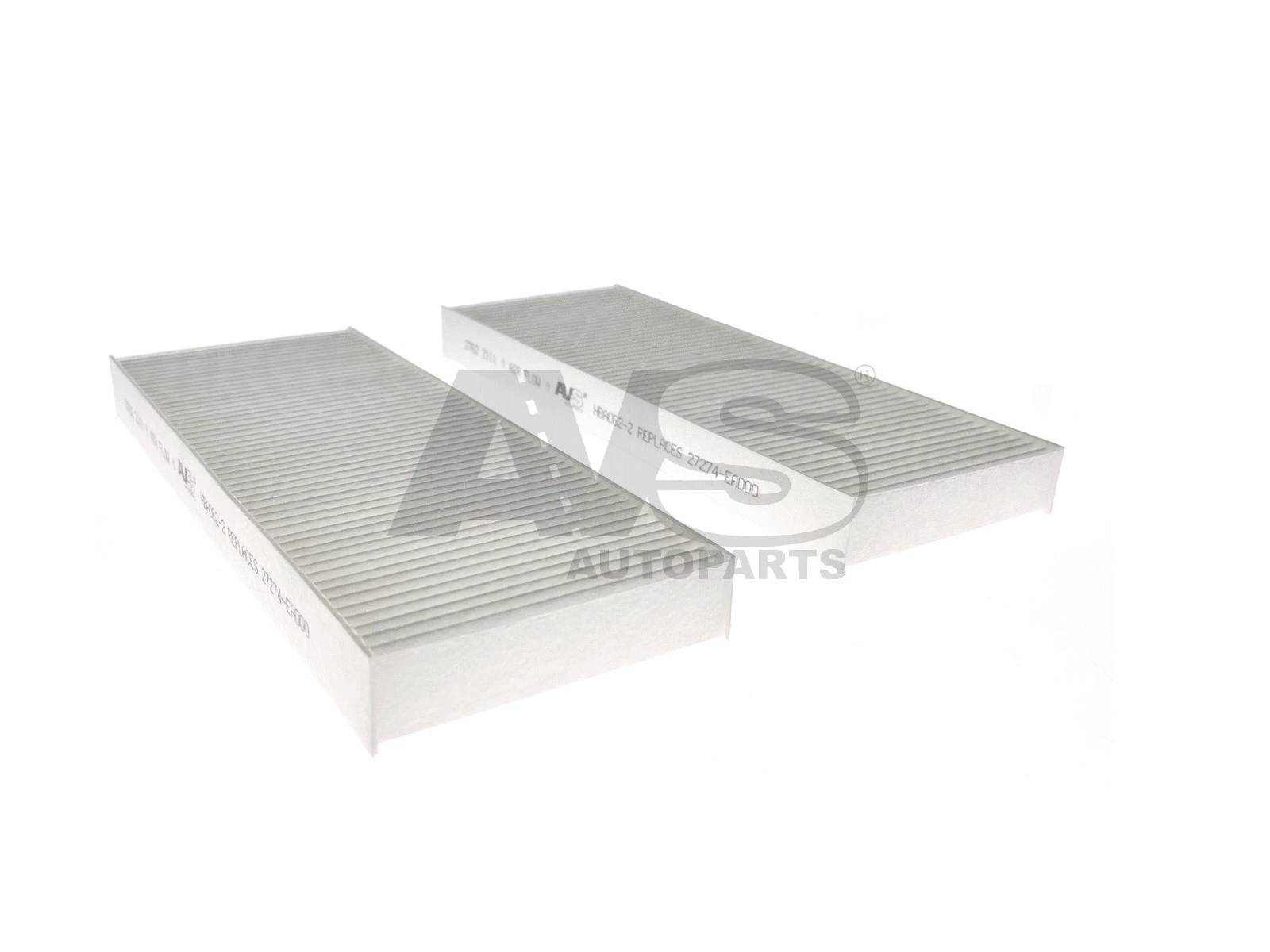 Filtre, air de l'habitacle AVS AUTOPARTS HBA062-2