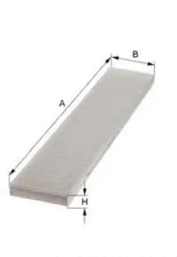 Filtre, air de l'habitacle UNIFLUX FILTERS XC224