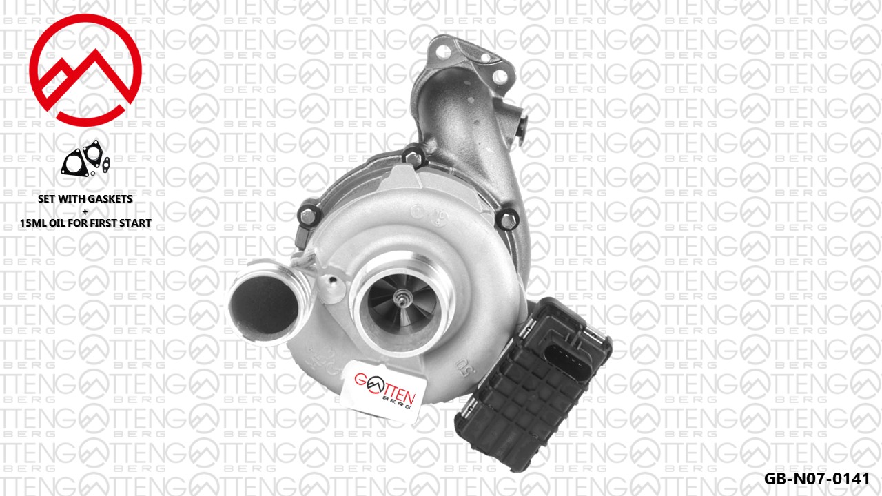 Turbocompresseur, suralimentation OES PARTS GB-N07-0141
