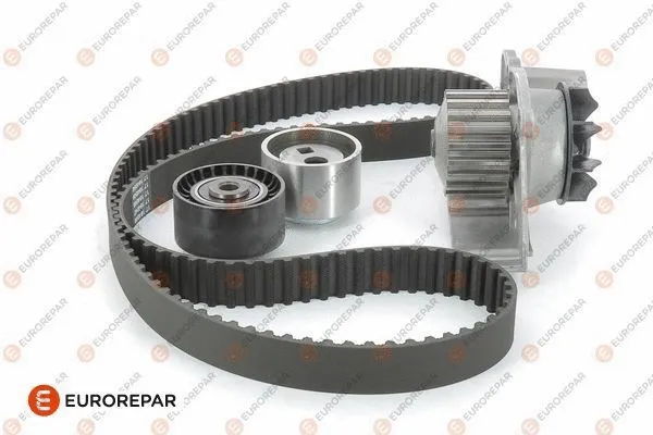 Pompe à eau + kit de courroie crantée EUROREPAR 1611898680