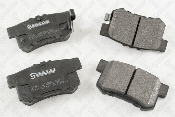 Kit de plaquettes de frein, frein à disque STELLOX 336 002B-SX