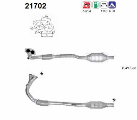 Catalyseur AS 21702
