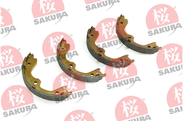 Jeu de mâchoires de frein, frein de stationnement SAKURA 602-00-4001