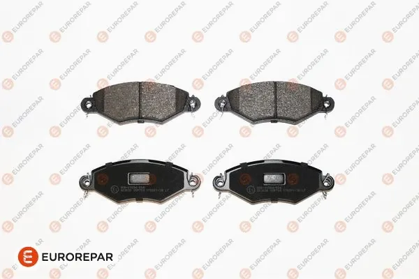 Kit de plaquettes de frein, frein à disque EUROREPAR 1617254980