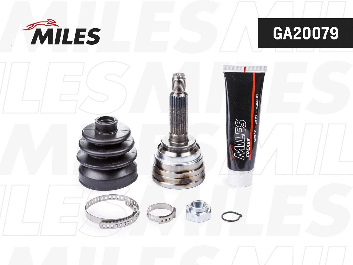 Jeu de joints, arbre de transmission MILES GA20079