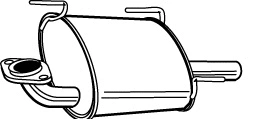 Silencieux arrière VEGAZ GmbH DS-233