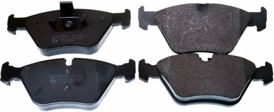 Kit de plaquettes de frein, frein à disque DENCKERMANN B111110