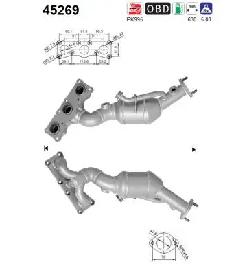 Catalyseur AS 45269