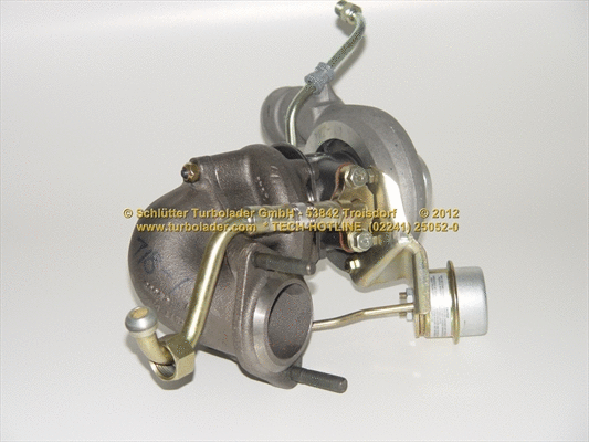 Turbocompresseur, suralimentation SCHLÜTTER TURBOLADER 172-00180_RB