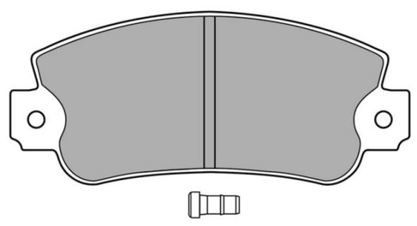 Kit de plaquettes de frein, frein à disque FREMAX FBP-0368