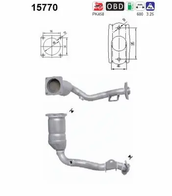 Catalyseur AS 15770