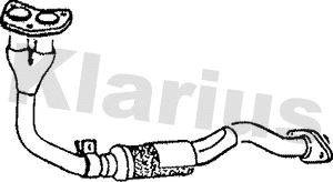 Tuyau d'échappement KLARIUS 120165