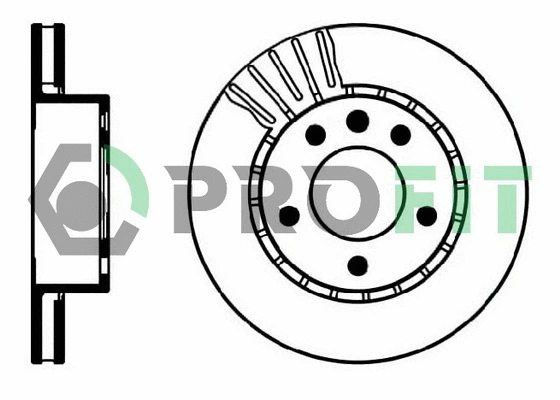 Disque de frein PROFIT 5010-0188