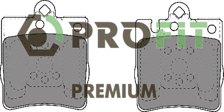 Kit de plaquettes de frein, frein à disque PROFIT 5005-1322