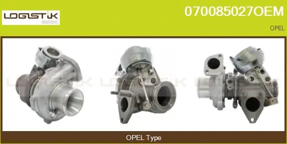 Turbocompresseur, suralimentation LGK 070085027OEM