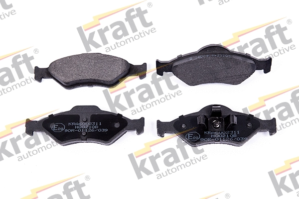 Kit de plaquettes de frein, frein à disque KRAFT AUTOMOTIVE 6002311