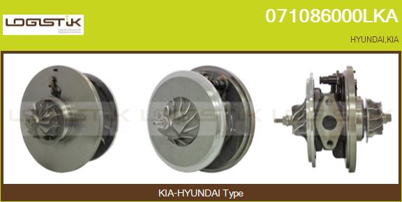 Groupe carter, turbocompresseur LGK 071086000LKA