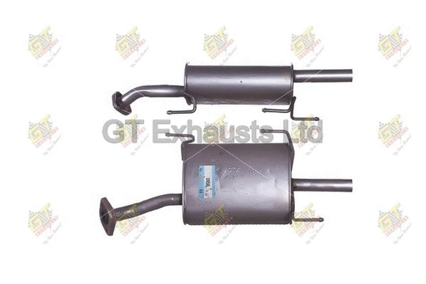 Silencieux arrière GT Exhausts GDN596
