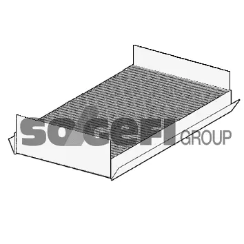 Filtre, air de l'habitacle SogefiPro PC8105