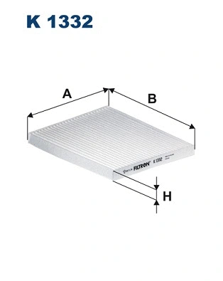 Filtre, air de l'habitacle FILTRON K 1332