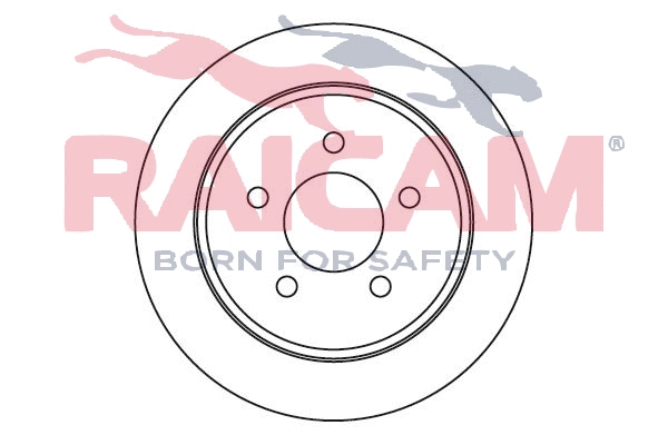 Disque de frein RAICAM RD00272