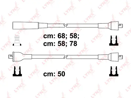Kit de câbles d'allumage LYNXAUTO SPC7302