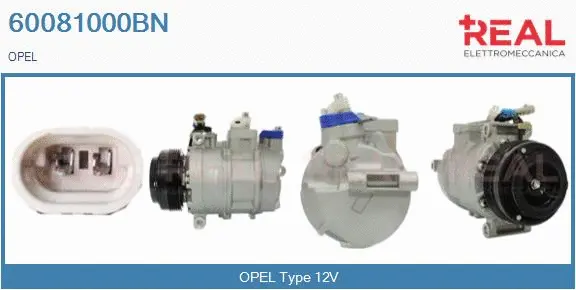 Compresseur, climatisation REAL 60081000BN