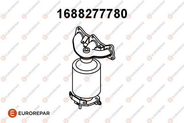 Catalyseur en coude EUROREPAR 1688277780