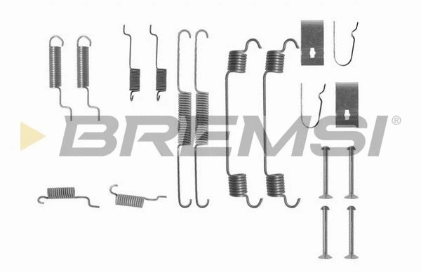 Kit d'accessoires, mâchoire de frein BREMSI SK0767