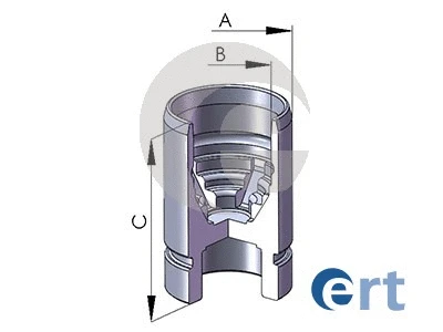 Piston, étrier de frein ERT 151304-C