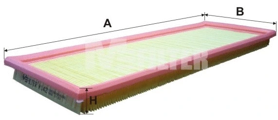 Filtre à air MFILTER K 142