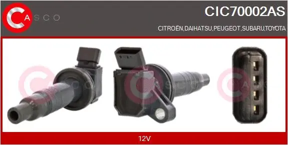Bobine d'allumage CASCO CIC70002AS