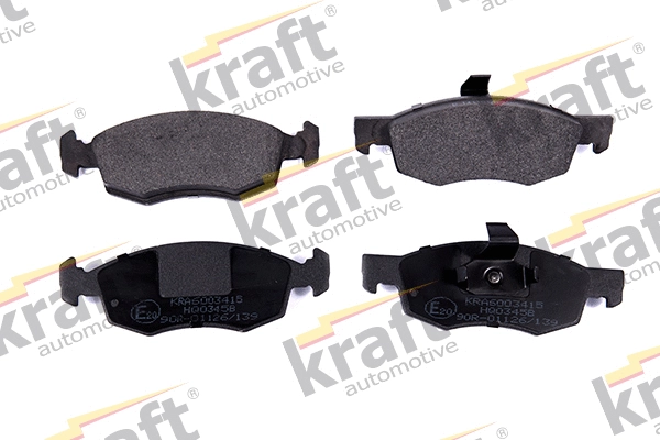 Kit de plaquettes de frein, frein à disque KRAFT AUTOMOTIVE 6003415