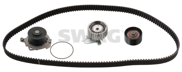 Pompe à eau + kit de courroie crantée SWAG 33 10 3625