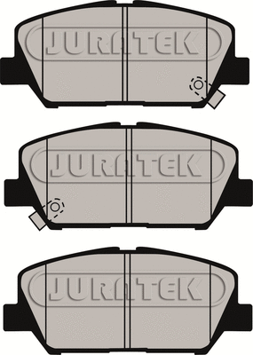 Kit de plaquettes de frein, frein à disque JURATEK JCP8081
