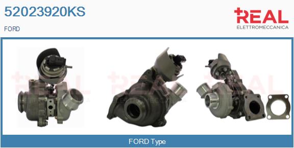 Turbocompresseur, suralimentation REAL 52023920KS
