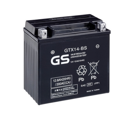 Batterie de démarrage GS GS-GTX14-BS
