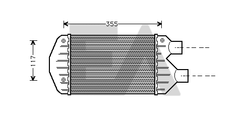 Refroidisseur d'air de suralimentation EACLIMA 36A25020