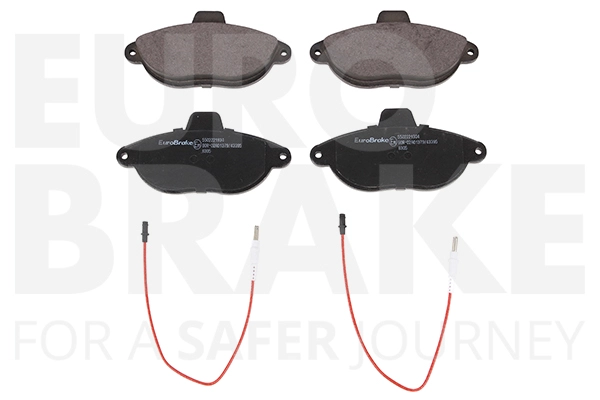 Kit de plaquettes de frein, frein à disque EUROBRAKE 5502221934