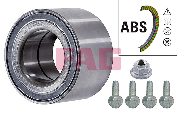 Kit de roulements de roue FAG 713 6123 10