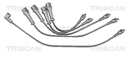 Kit de câbles d'allumage TRISCAN 8860 3175