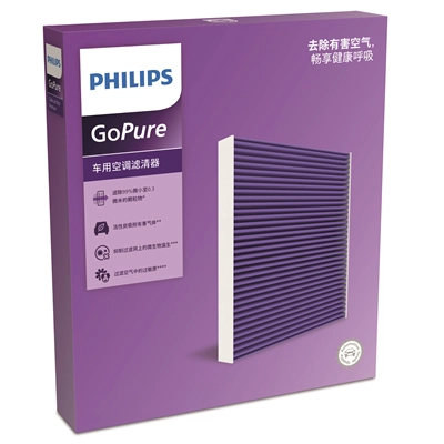 Filtre, air de l'habitacle PHILIPS-Asia DC3161